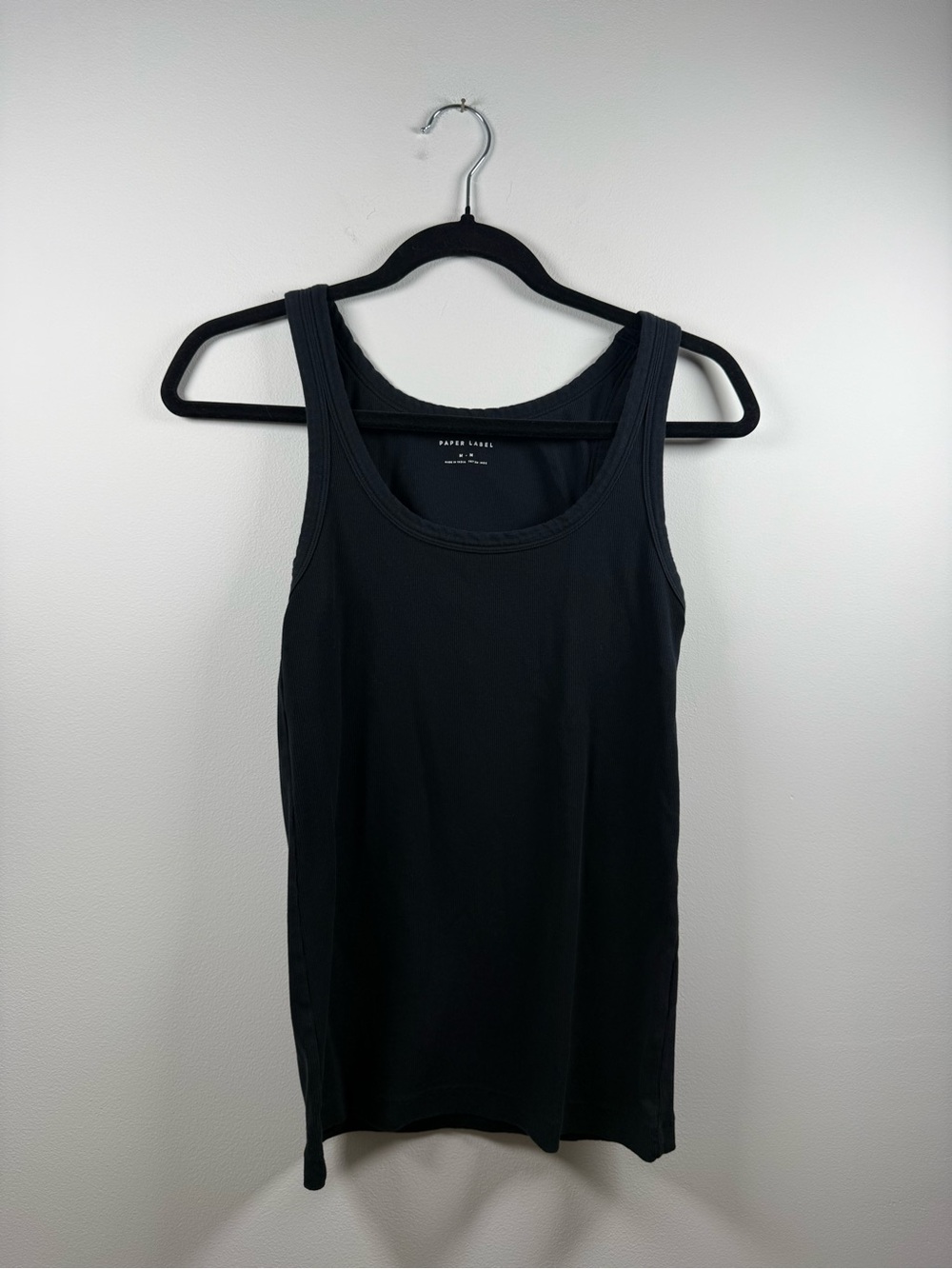 Paper label tank